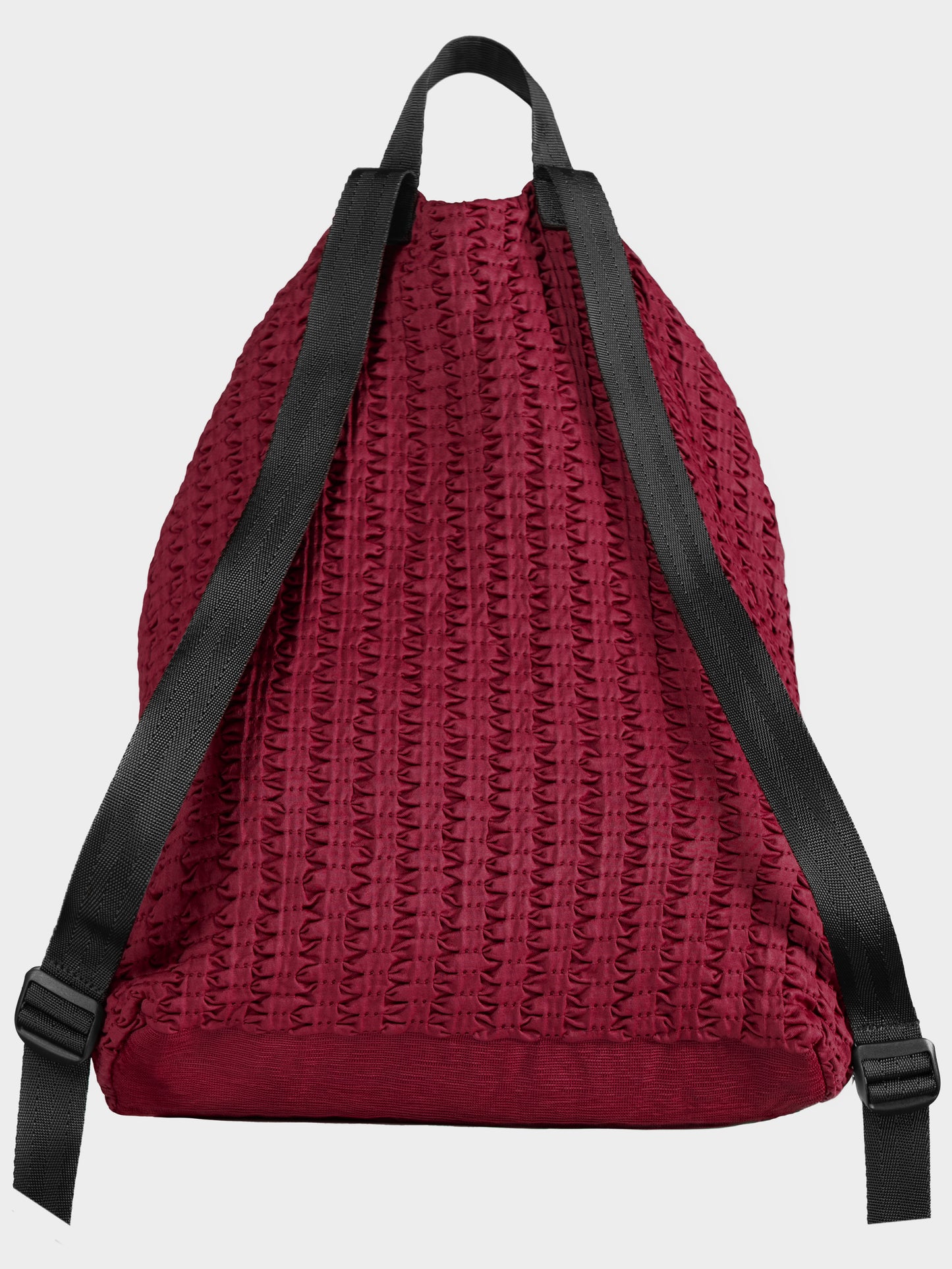Zaino Helium di LOGYKO color bordeaux visto sul retro