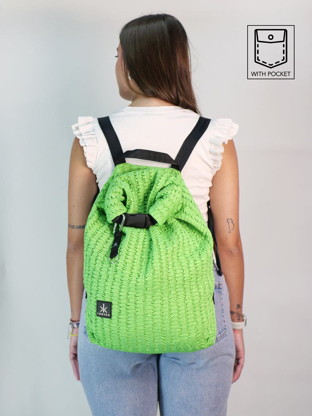 Zaino Hydrogen Apple Green