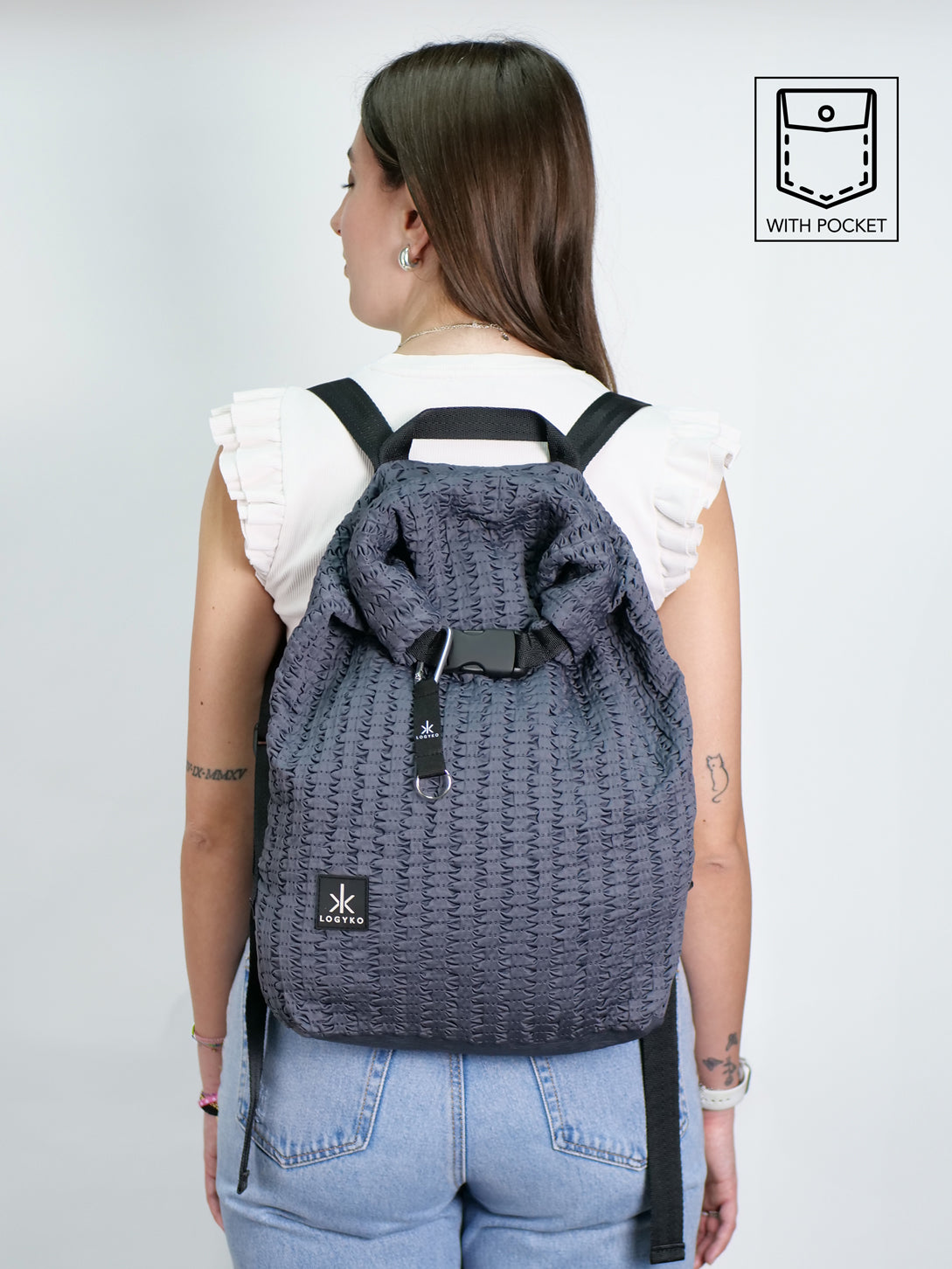 Backpack Hydrogen Dark Grey